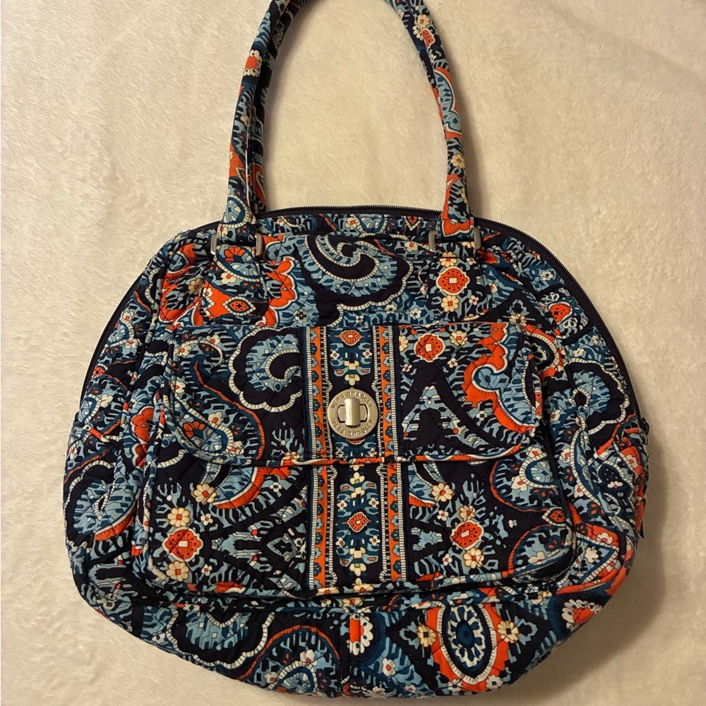 Vera Bradley Multicolor Paisley Shoulder Bag
